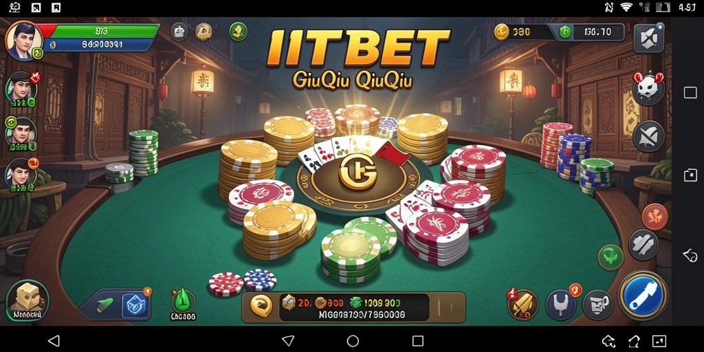 Screenshot utama 11TBET menampilkan gameplay QiuQiu yang menarik.