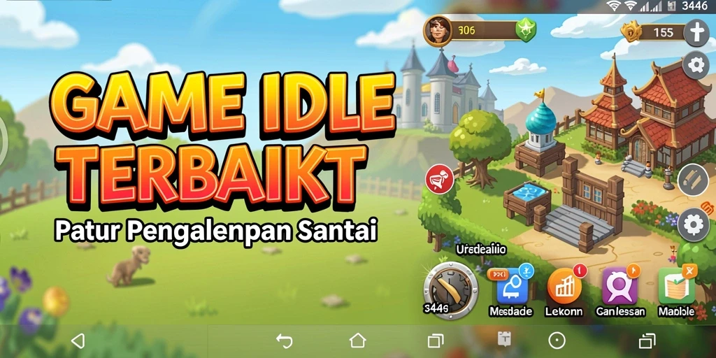 Tampilan menarik dari gameplay <strong>3446</strong> yang penuh warna.