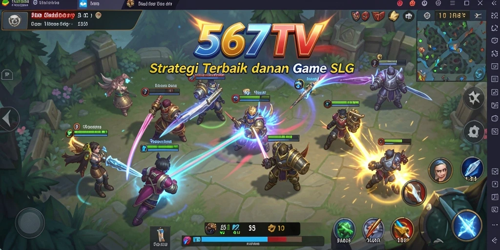 Tampilan menarik dalam gameplay SLG yang mendebarkan.