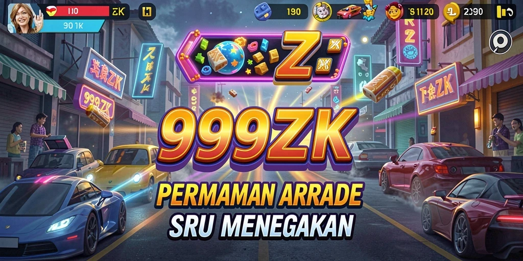 Tampilan gameplay seru dari 999ZK dengan berbagai tantangan.