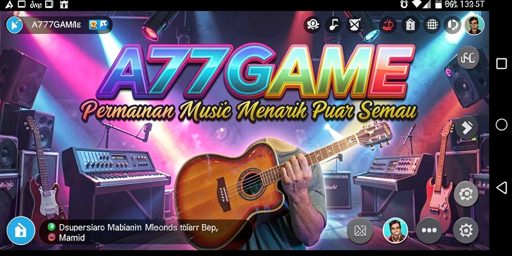 Tampilan gameplay A777GAME yang seru dan interaktif.