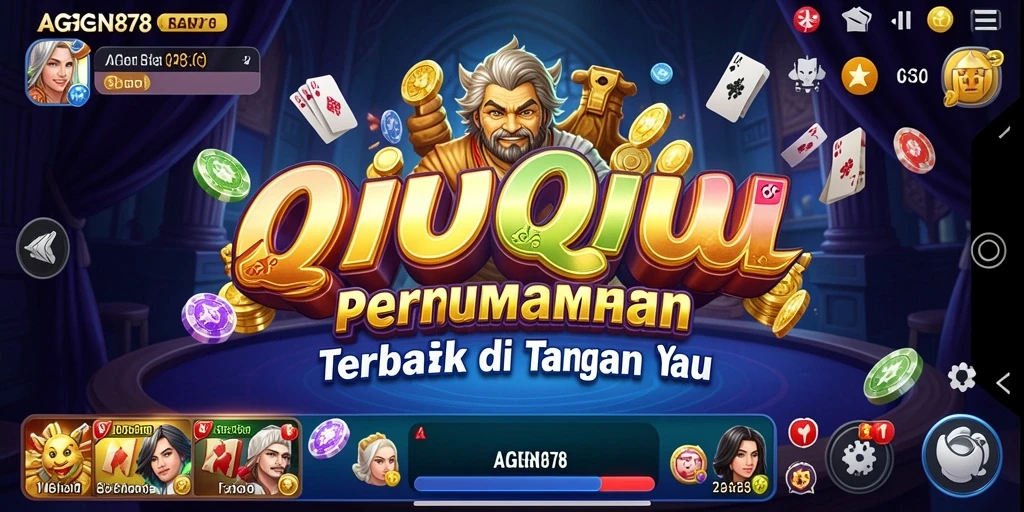 Tampilan gameplay QiuQiu yang seru dan menegangkan.