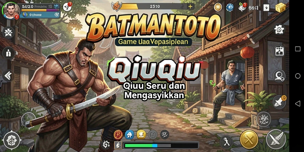 Gameplay QiuQiu yang seru dan menantang di BATMANTOTO.
