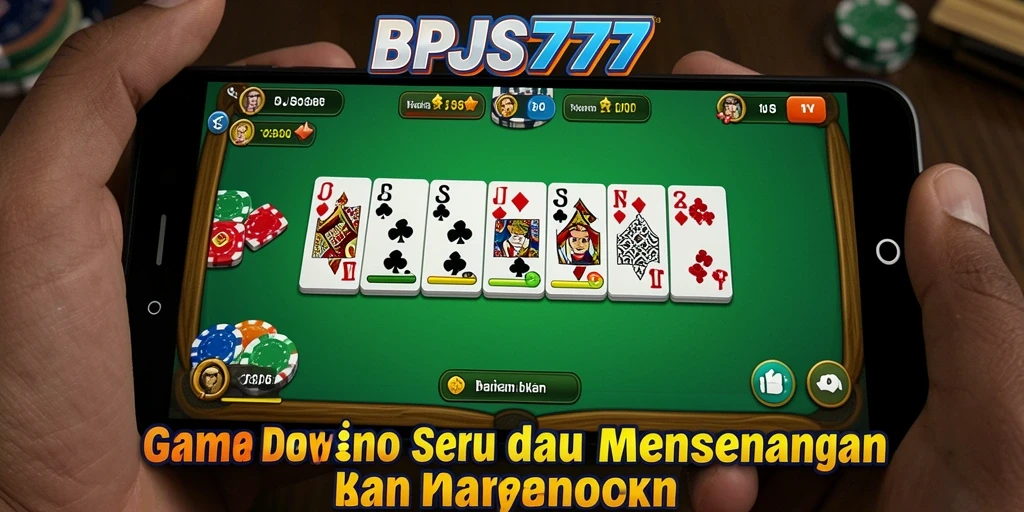 Screenshot gameplay BPJS777 yang menampilkan aksi seru permainan Domino.