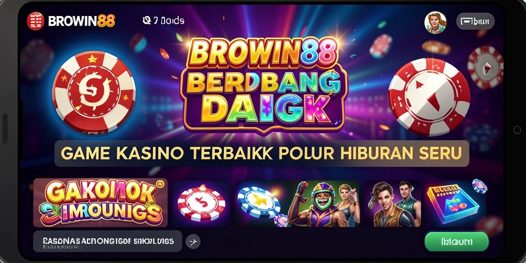 Tampilan gameplay BROWIN88 yang seru dan mengasyikkan.