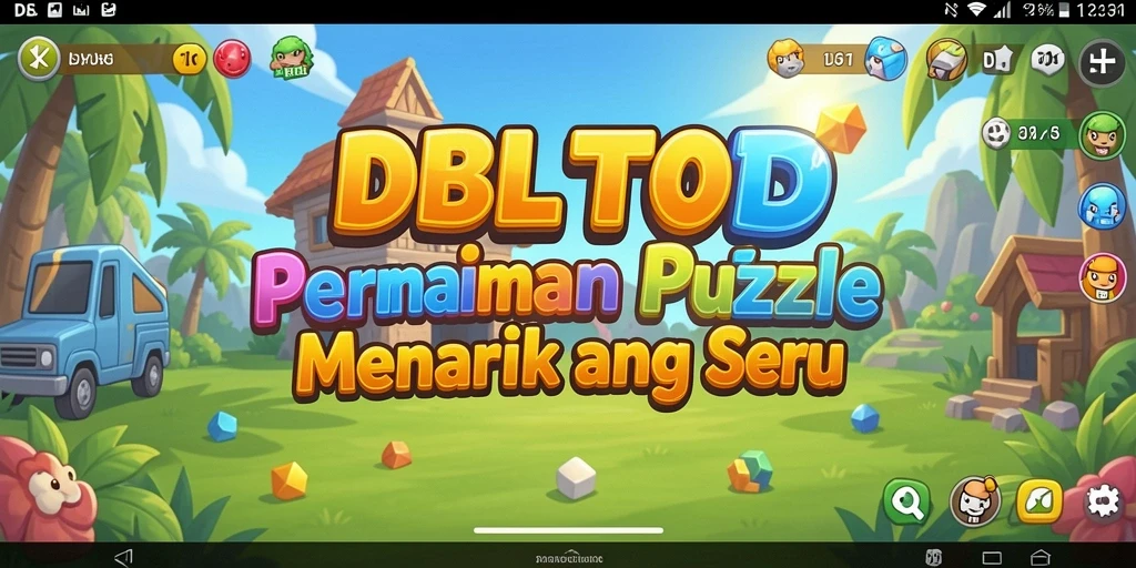 Tampilan gameplay DBLTOTO yang menantang dan menarik di layar.