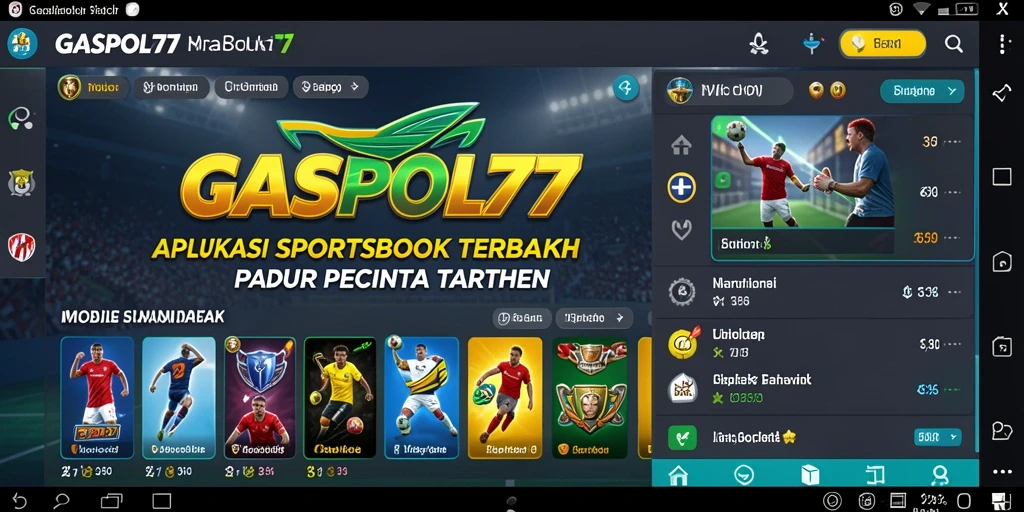 Tampilan menarik dari gameplay GASPOL77 yang memanjakan pengguna.