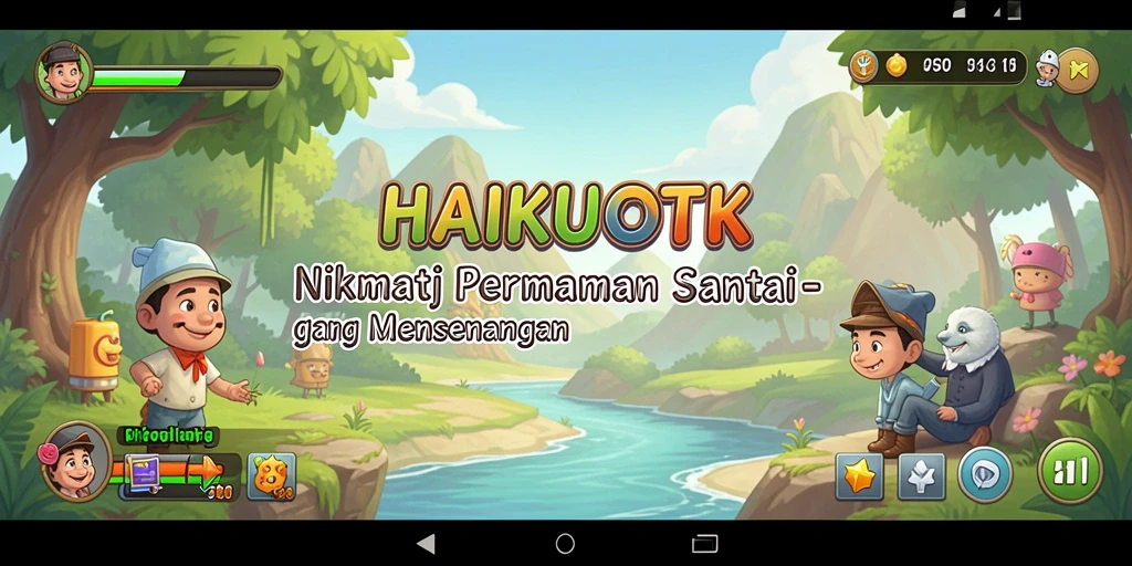 Tampilan gameplay HAIKUOTK yang menarik dan mengasyikkan.