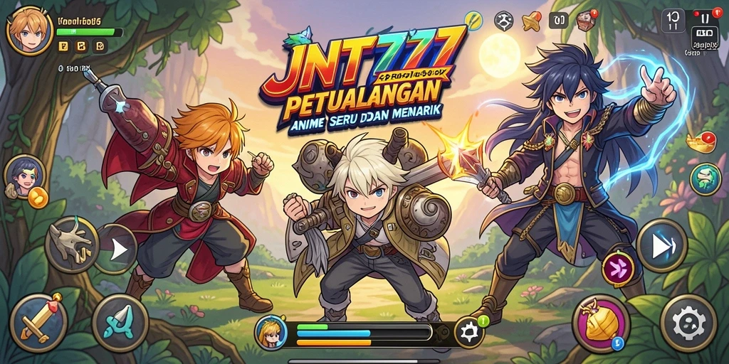 Tampilan fantastis dari gameplay JNT777 yang mendebarkan.