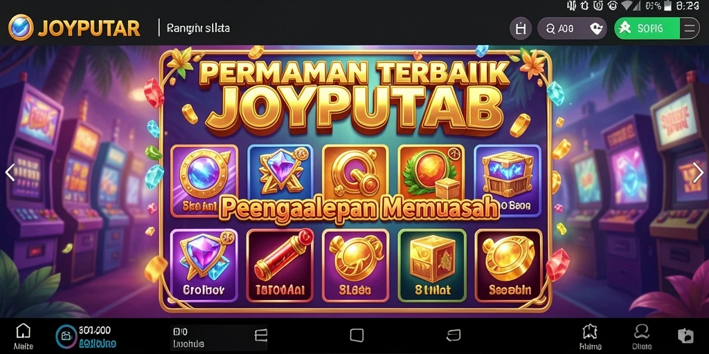 Tampilan gameplay Slot JOYPUTAR yang seru dan mengasyikkan.