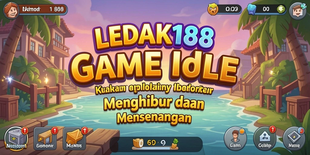 Tampilan gameplay Idle yang menarik dan menghibur di LEDAK188.