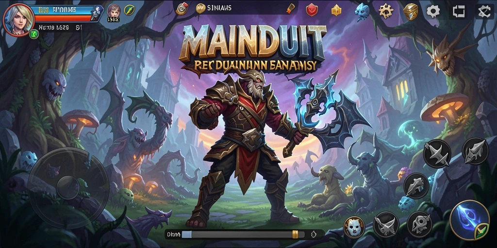 Tampilan gameplay petualangan menegangkan di MAINDUIT.