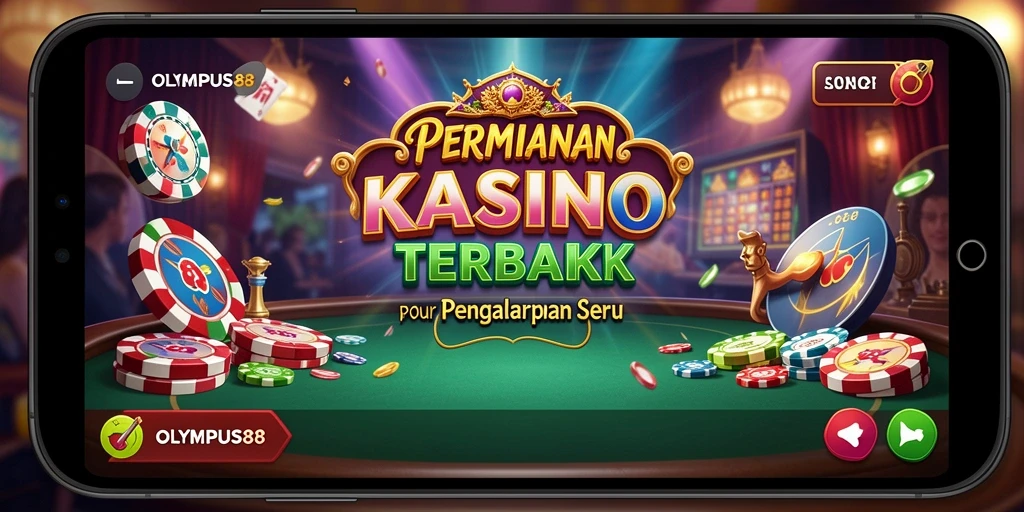 Screenshot OLYMPUS88 menampilkan gameplay Kasino yang menarik dan menghibur.