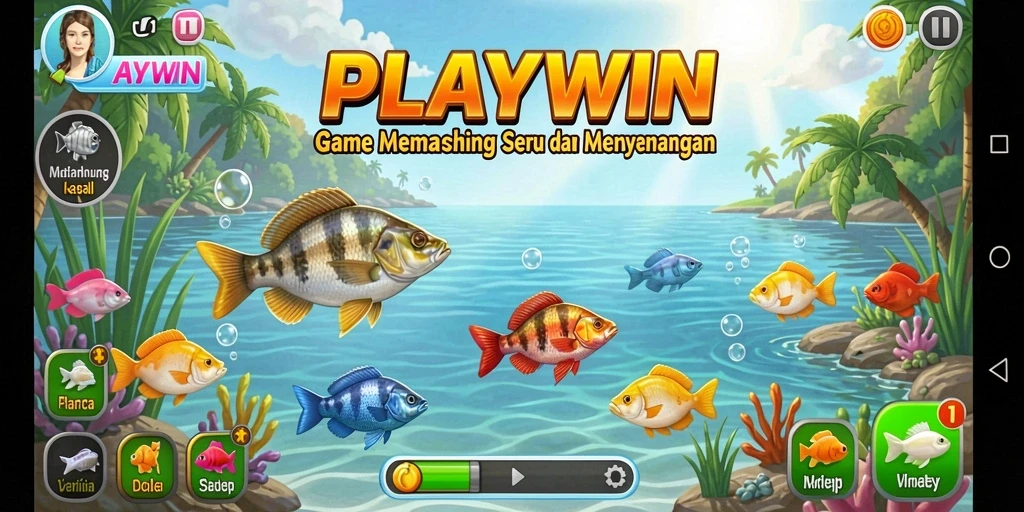 Tangkap ikan terbesar dalam gameplay memancing yang menarik.