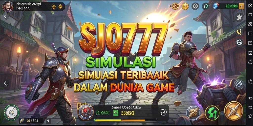 Screenshot utama SJO777 menampilkan gameplay simulasi yang menarik.