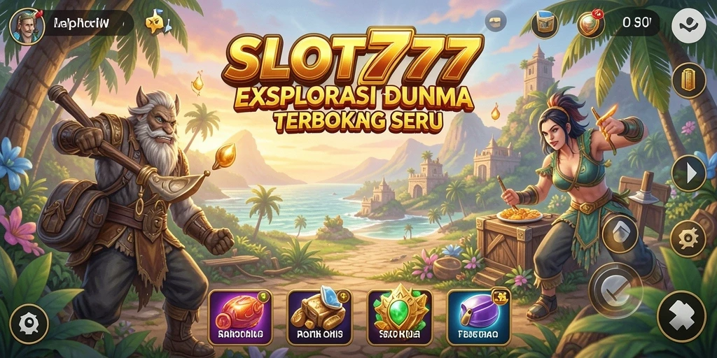 Gameplay seru dan mendebarkan di dunia terbuka SLOT777.