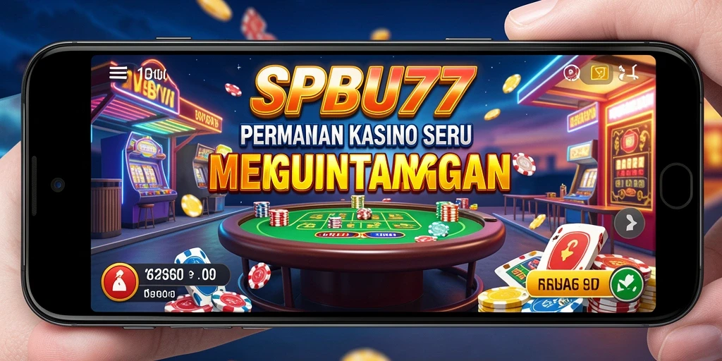 Tampilan utama gameplay SPBU77 dengan pengaturan Kasino yang menarik.