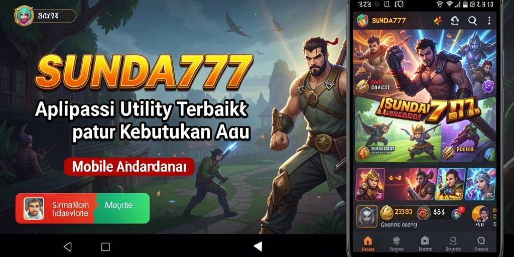 Tampilan utama SUNDA777 menunjukkan antarmuka yang sederhana dan fungsional.