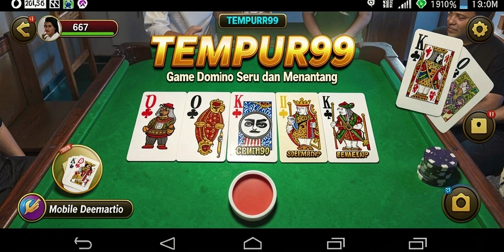 Screenshot gameplay TEMPUR99 yang penuh aksi dan keseruan.