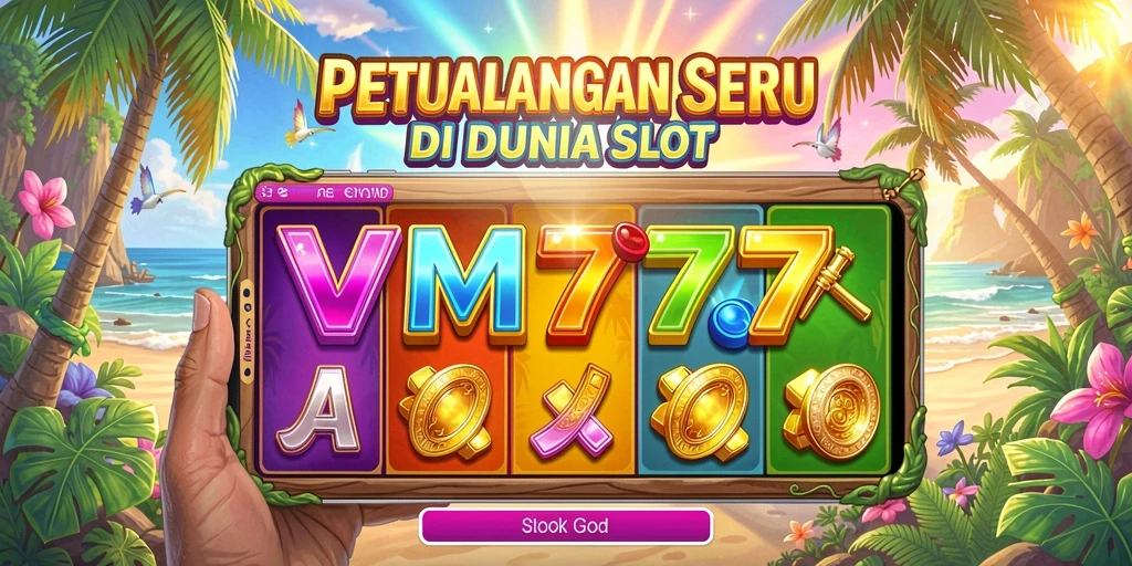 Tampilan gameplay Slot VM777 yang mengasyikkan dan penuh warna.