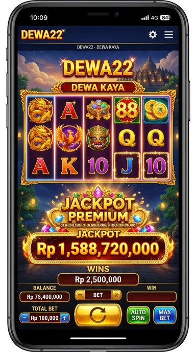 Halaman detail aplikasi dewa22 yang informatif.